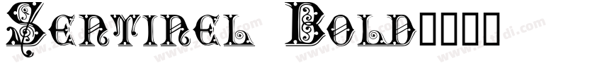 Sentinel Bold字体转换